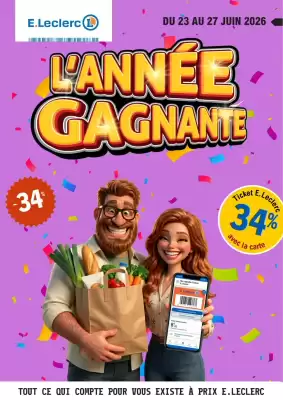 E.Leclerc (valable jusqu'au 27-06)