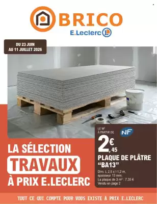 Catalogue E.Leclerc Brico