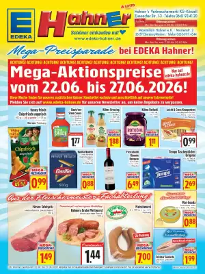EDEKA Hahner (gültig bis 27-06)