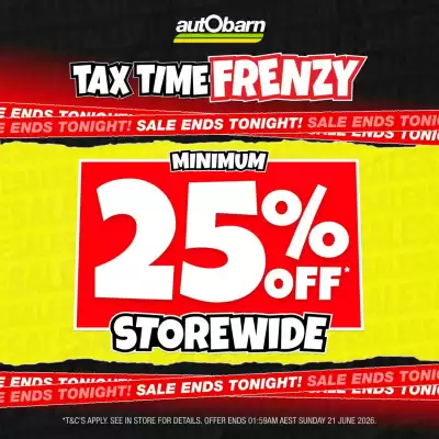 Autobarn (valid until 21-06)
