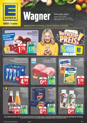 Frischecenter Wagner Prospekt (gültig bis 27-06)