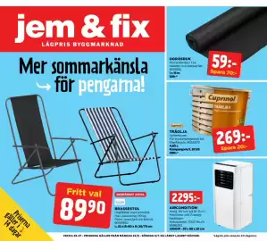 Jem&Fix reklamblad Sida 1