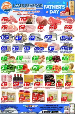 Lam’s Seafood Market (valid until 25-06)