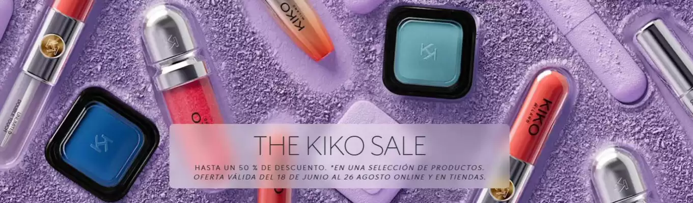 KIKO MILANO (válido hasta el 26-08)