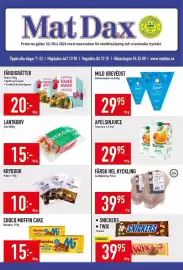 Matdax reklamblad vecka 26 Sida 1