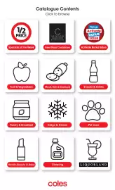 Coles catalogue week 26 Page 1