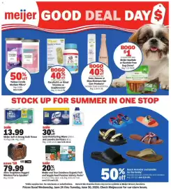 Meijer weekly ad week 26 Page 1