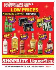 Shoprite Liquor catalogue week 26 Page 1