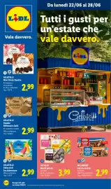 Volantino Lidl | Tutti i gusti dell'estate Pagina 1