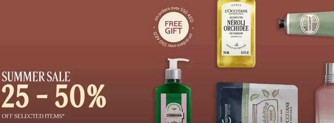 L'Occitane (valid until 30-06)