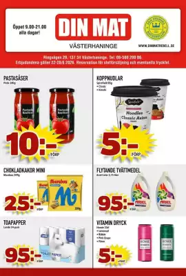 Din Mat reklamblad (giltig till och med 28-06)