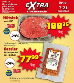 Extra Mjällby Stormarknad reklamblad vecka 26 Sida 2
