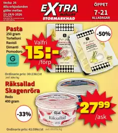 Extra Mjällby Stormarknad reklamblad vecka 26 Sida 3
