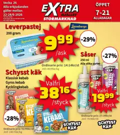 Extra Mjällby Stormarknad reklamblad vecka 26 Sida 6