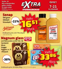 Extra Mjällby Stormarknad reklamblad vecka 26 Sida 9