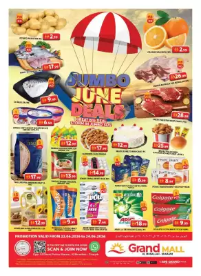 Grand Mall Sharjah (valid until 24-06)