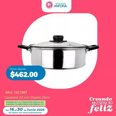 Almacenes Anfora (válido hasta 30-06)