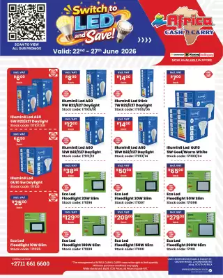 Africa Cash and Carry catalogue (valid until 28-06)