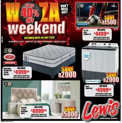 Lewis catalogue (valid until 5-07)