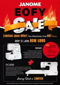 Janome catalogue Page 1