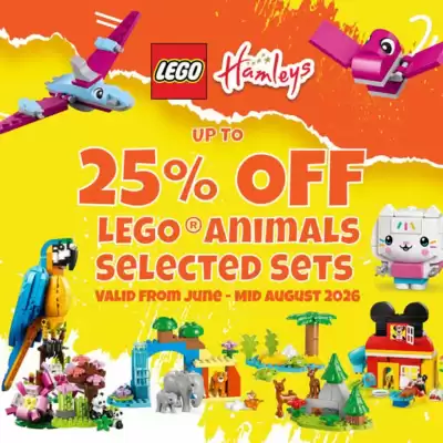 Hamleys (valid until 15-08)