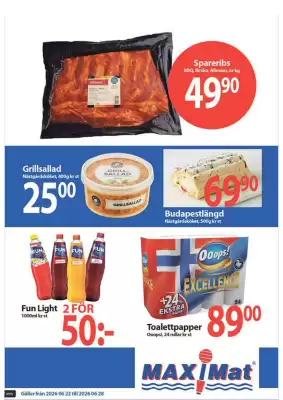 MaxiMat Charlottenberg (gyldig til 28-06)
