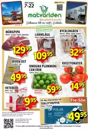 Matvärlden Tensta reklamblad vecka 26 Sida 1