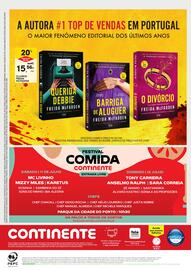 Folheto Continente | Feira do Livro Página 16