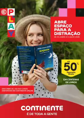 Continente | Feira do Livro (válido até 5-07)