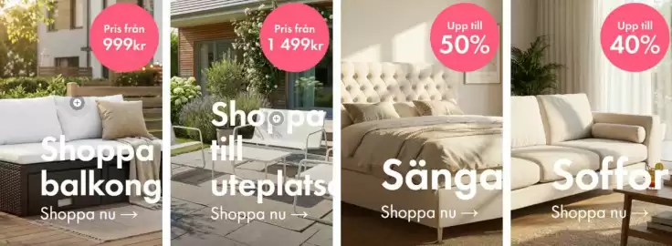 Furniturebox reklamblad vecka 26 Sida 1