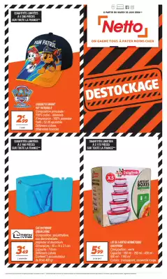 Netto (valable jusqu'au 31-07)