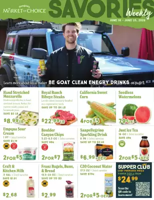 Market of Choice weekly ad (valid until 25-06)