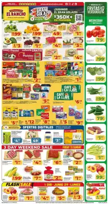 Supermercado El Rancho (valid until 1-07)