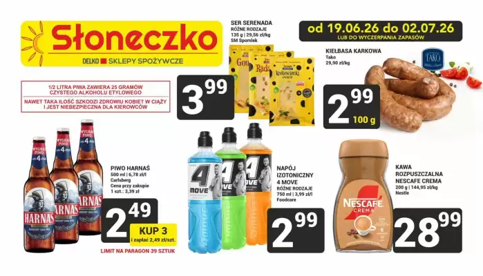 Słoneczko gazetka (ważność do 2-07)