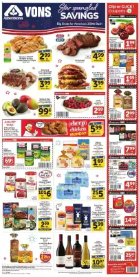Vons weekly ad (valid until 1-07)