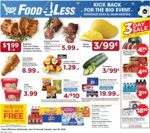 Food 4 Less weekly ad week 26 Page 1