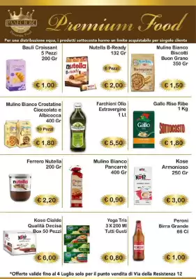 Volantino Mercati Alimentari (valido fino al 4-07)