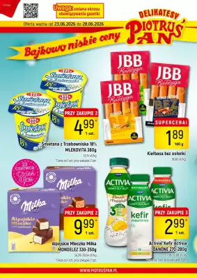 Delikatesy Piotruś Pan gazetka (ważność do 28-06)