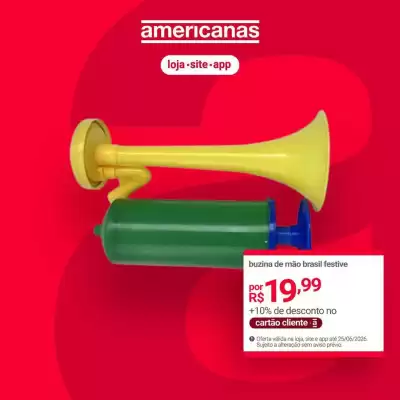 Lojas Americanas (válido até 30-06)