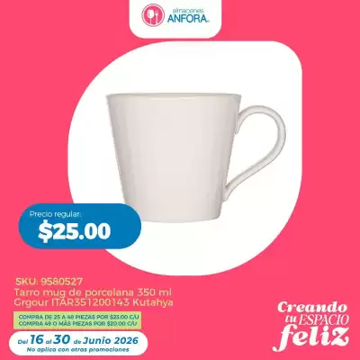 Almacenes Anfora (válido hasta 30-06)