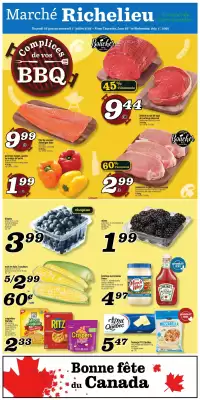 Marché Richelieu flyer