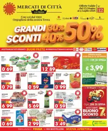 Volantino Mercati di Città La Prima Pagina 1