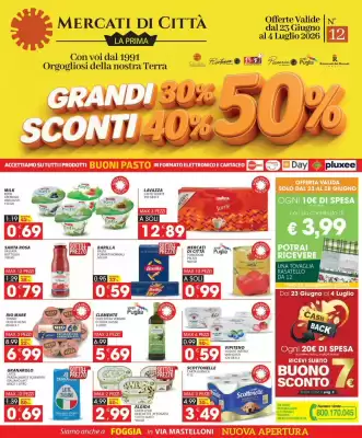 Mercati di Città La Prima (valido fino al 4-07)