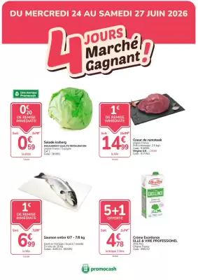 Promocash (valable jusqu'au 27-06)
