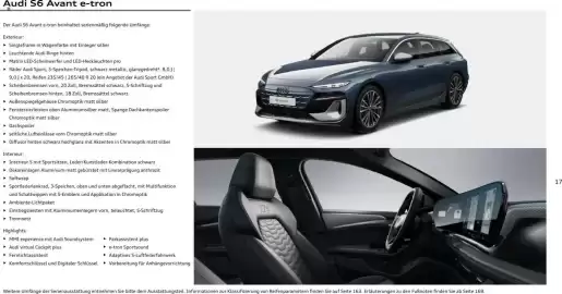 Audi Prospekt Seite 17