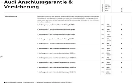 Audi Prospekt Seite 134