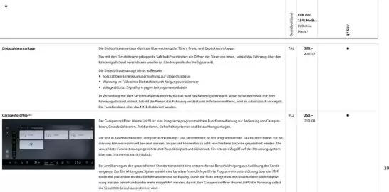 Audi Prospekt Seite 39