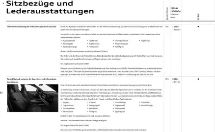 Audi Prospekt Seite 62