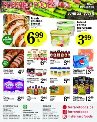 Ferraro Foods flyer (valid until 6-07)