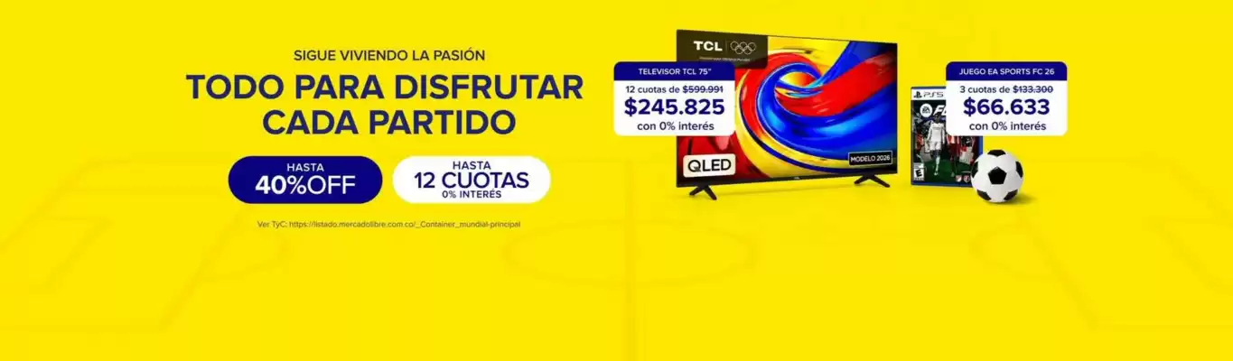 Mercado Libre (válido hasta 27-06)